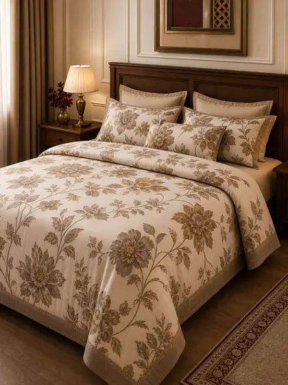 Floral bed sheet lookbook preview